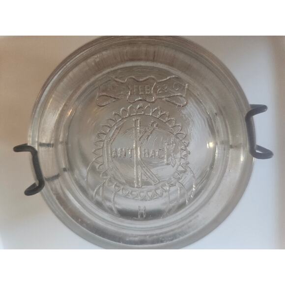 Antique c1910 Improved WEARS Smalley Pint Size Canning Fruit Jar Boston, Mass - Picture 5 of 9